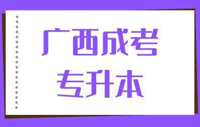 2024年广西成考专升本考试科目有哪些？